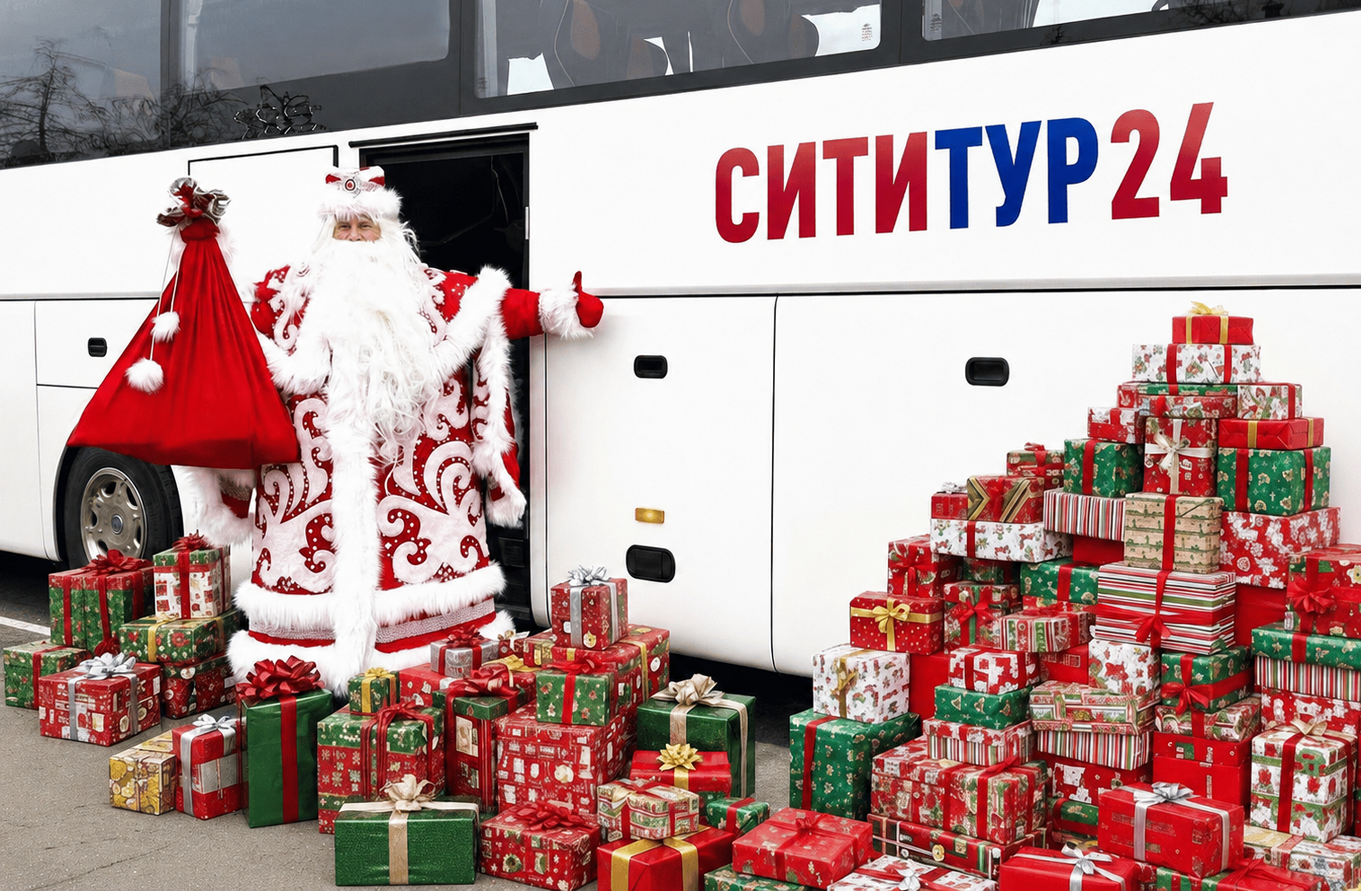 Новогодняя обзорная экскурсия по Москве